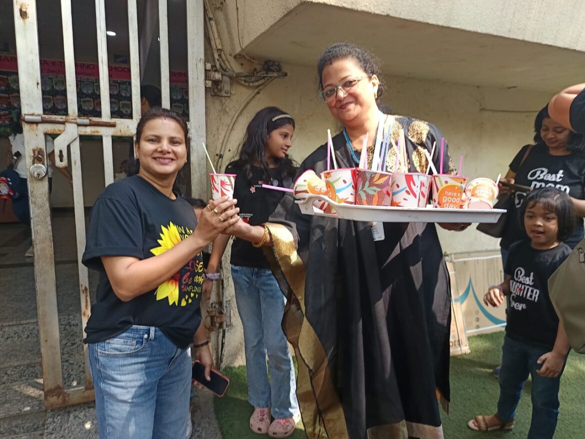Narayana e techno Borivali had organized a Program “Coffee with Mom”.